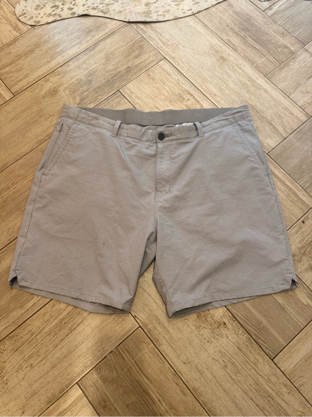 Men's Casual Gray Chino Shorts